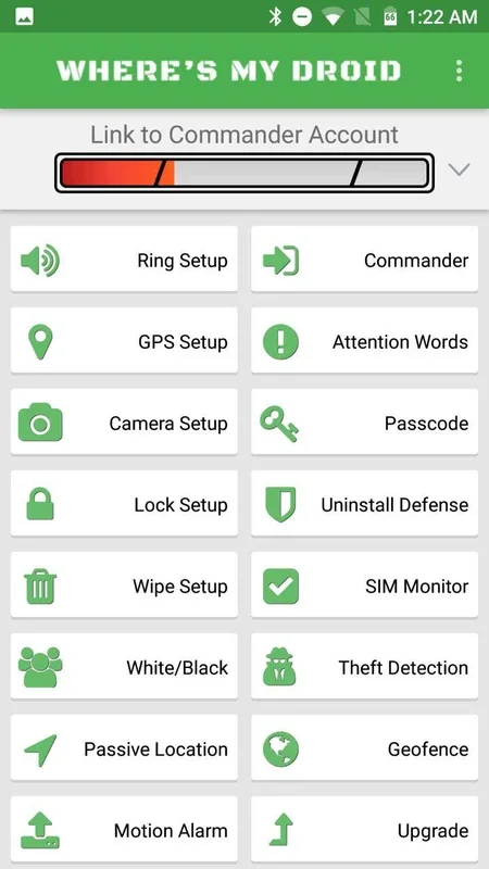 Wheres My Droid for Android - Securing Your Device