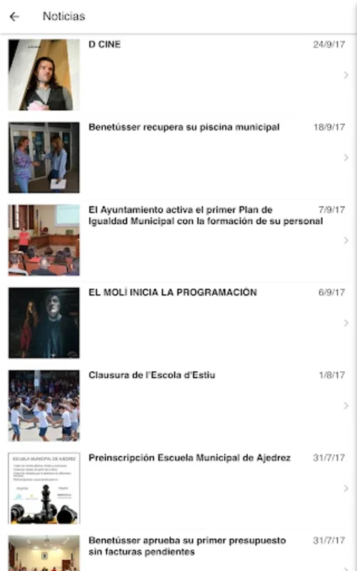 Benetússer for Android - Stay Informed and Engaged