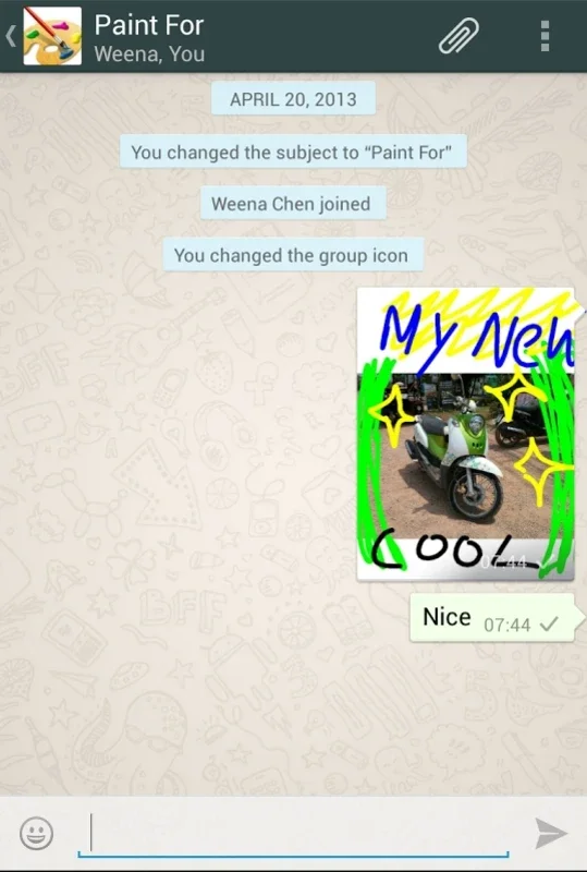 Paint for Whatsapp for Android: Express Creativity