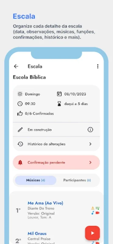 LouveApp for Android - Manage Ministries with Ease