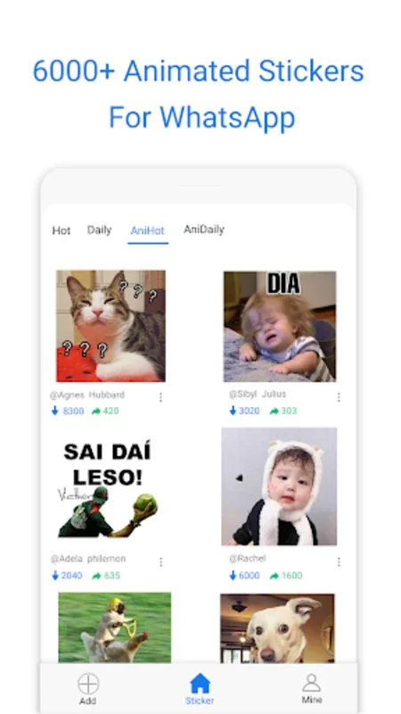 Animated Sticker For WhatsApp for Android - Download the APK from AppHuts