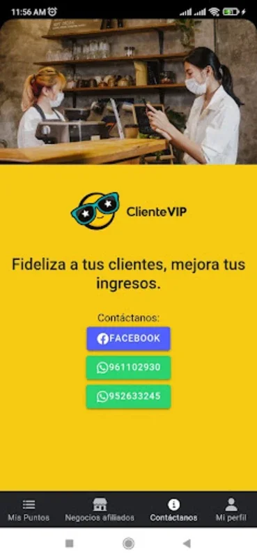 Cliente VIP for Android - Manage Loyalty Rewards Easily