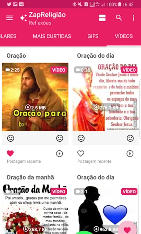 ZapReligião - Android App for Daily Religious Insights