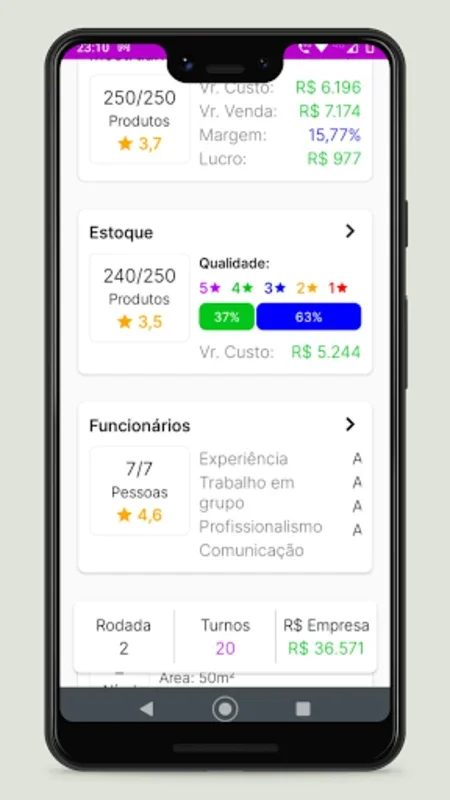 Ceogame - Simulação de Negócio for Android: Build Your Business Empire