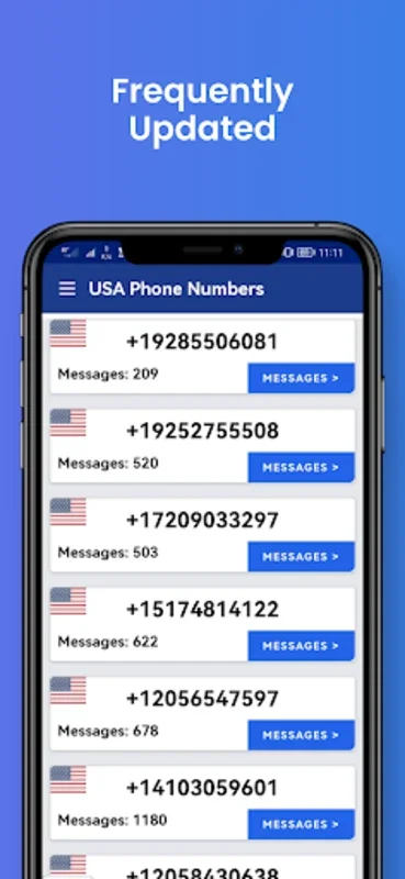 USA Numbers for Android - Secure Disposable Phone Numbers