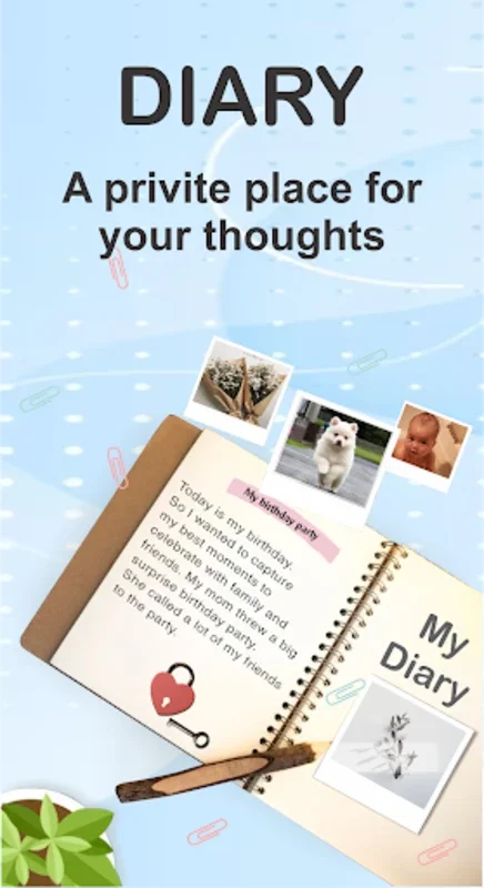 My Diary for Android - Secure Personal Journaling App