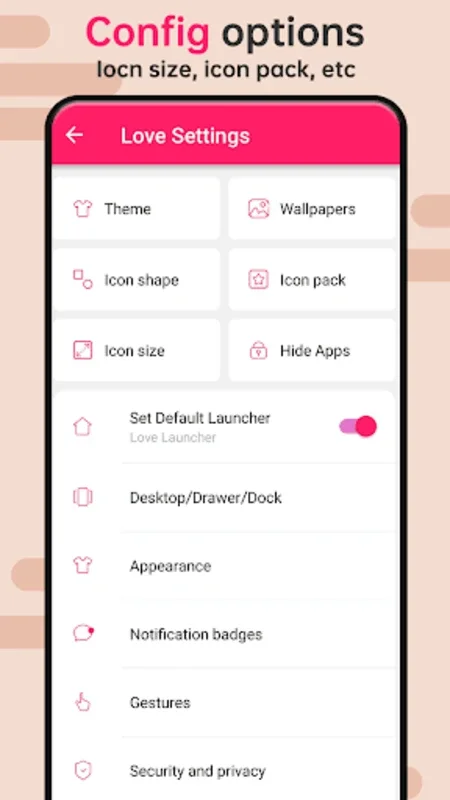 Love Launcher: Lovely Android Launcher - Android Version