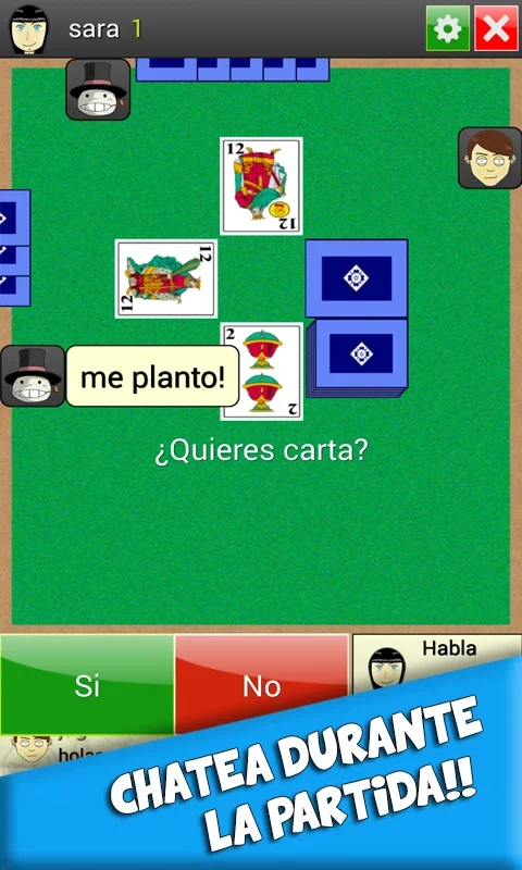 SieTe y MeDia for Android - Strategic Card Fun