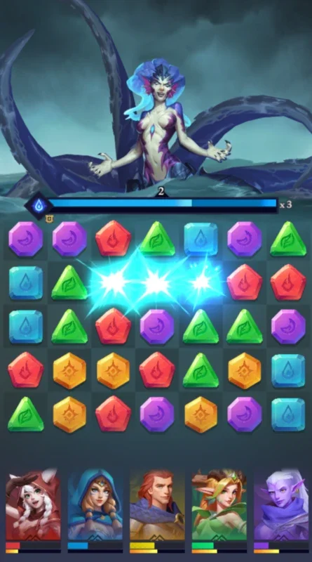 Call of Antia for Android - Puzzle - Solving and Battle in One Game