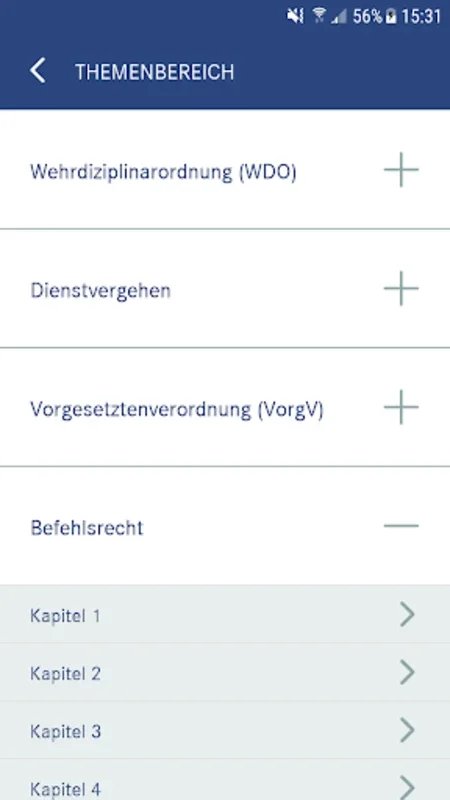 Wehrrecht Quiz for Android: Master Military Law