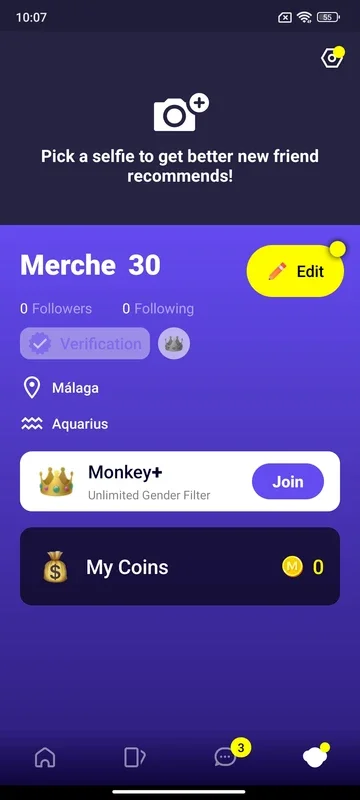 Monkey for Android - Connect Instantly & Make Friends