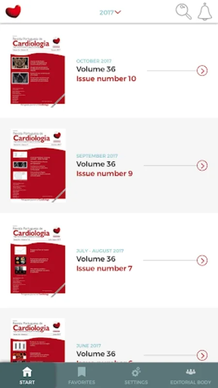 Revista Portuguesa de Cardiolo for Android - Stay Updated on Cardiology