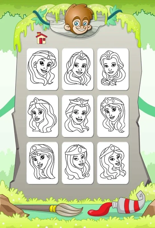 Princess Coloring Game for Android - Spark Creativity