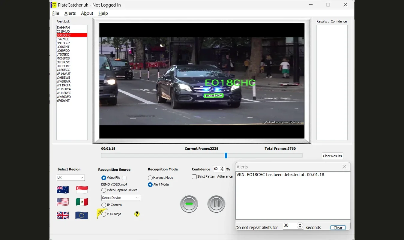 PlateCatcher for Windows - Robust ANPR Software