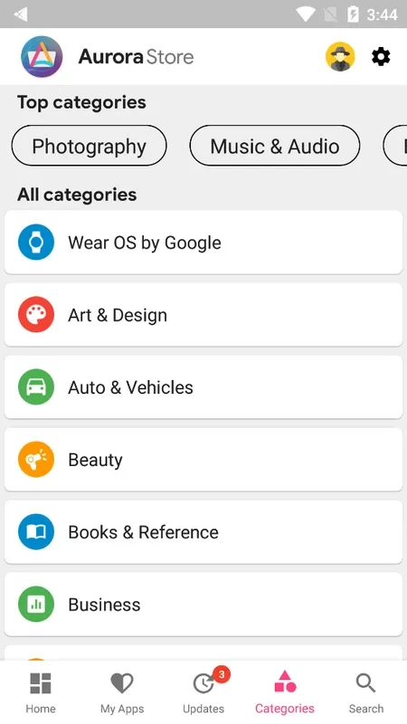 Aurora Store: Elegant Google Play Alternative for Android