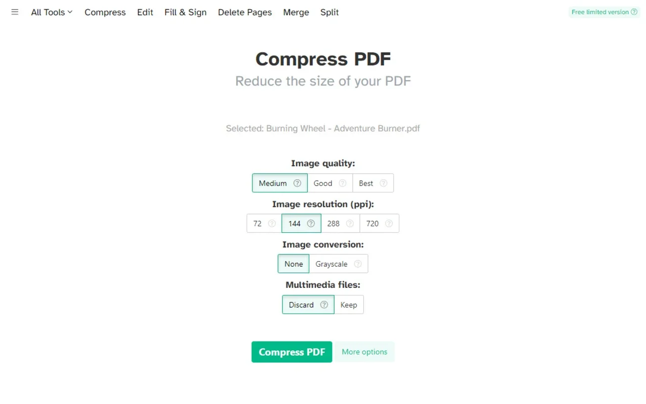 Sejda PDF Desktop for Windows: Streamlined PDF Management