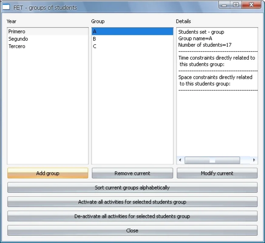 FET for Windows - Automate School Scheduling