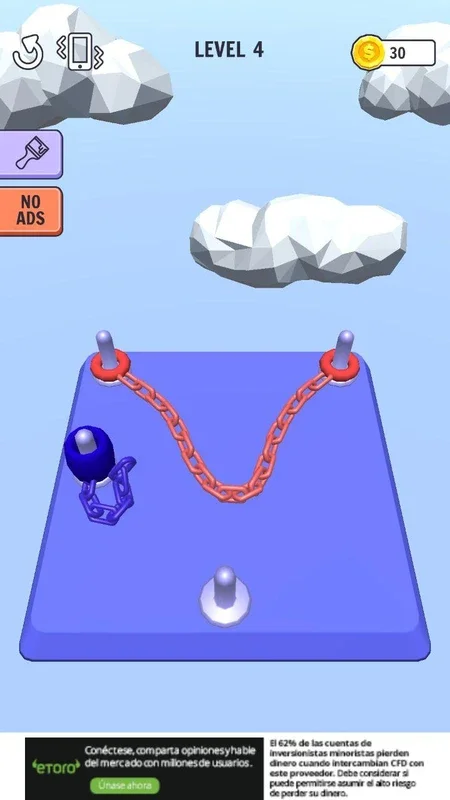 Go Knots 3D for Android - Organize Chains by Color