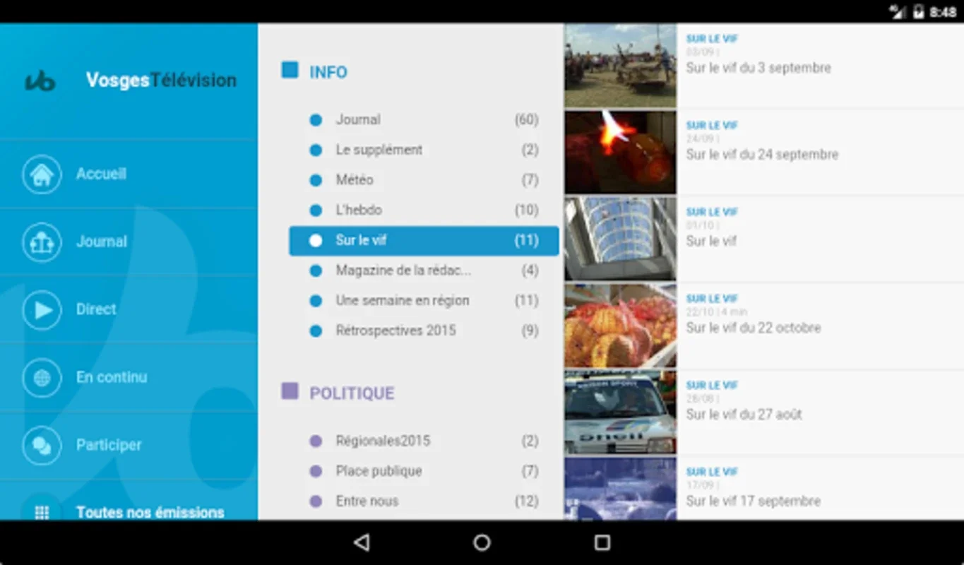 viàVosges for Android - Seamless Local Content Access