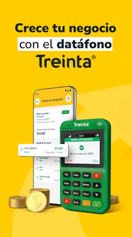 Treinta for Android: Simplify Business Finance and Online Stores