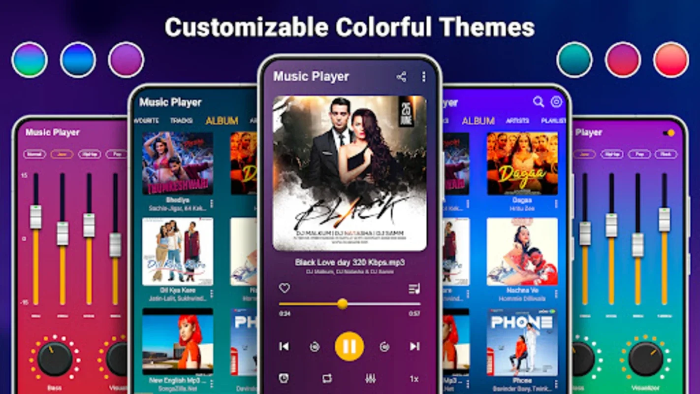 Music Player for Android: Offline Music with HD Equalizer