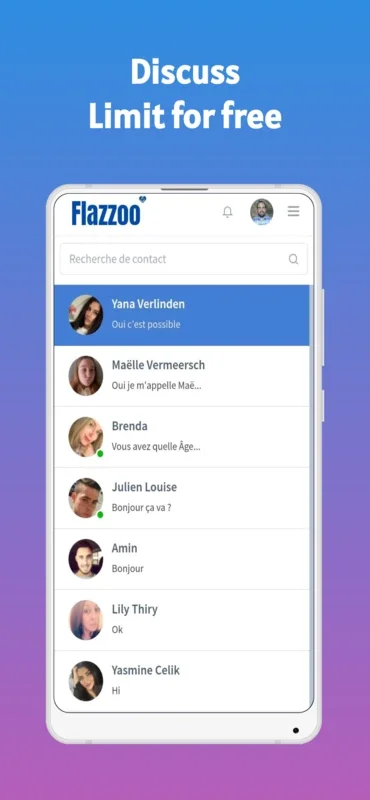 Flazzoo for Android - Find Love and Friendships