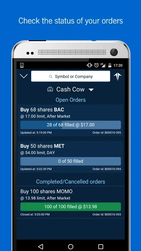 Firstrade for Android - No Download Fees, Secure Trading