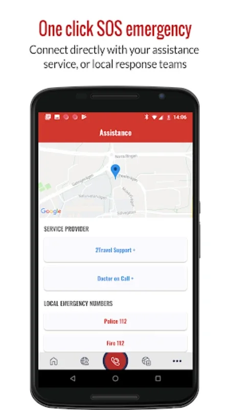 2Travel for Android: Secure Business Travel Alerts