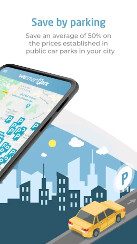 wesmartPark - Cheap Parking for Android: Find Affordable Spots