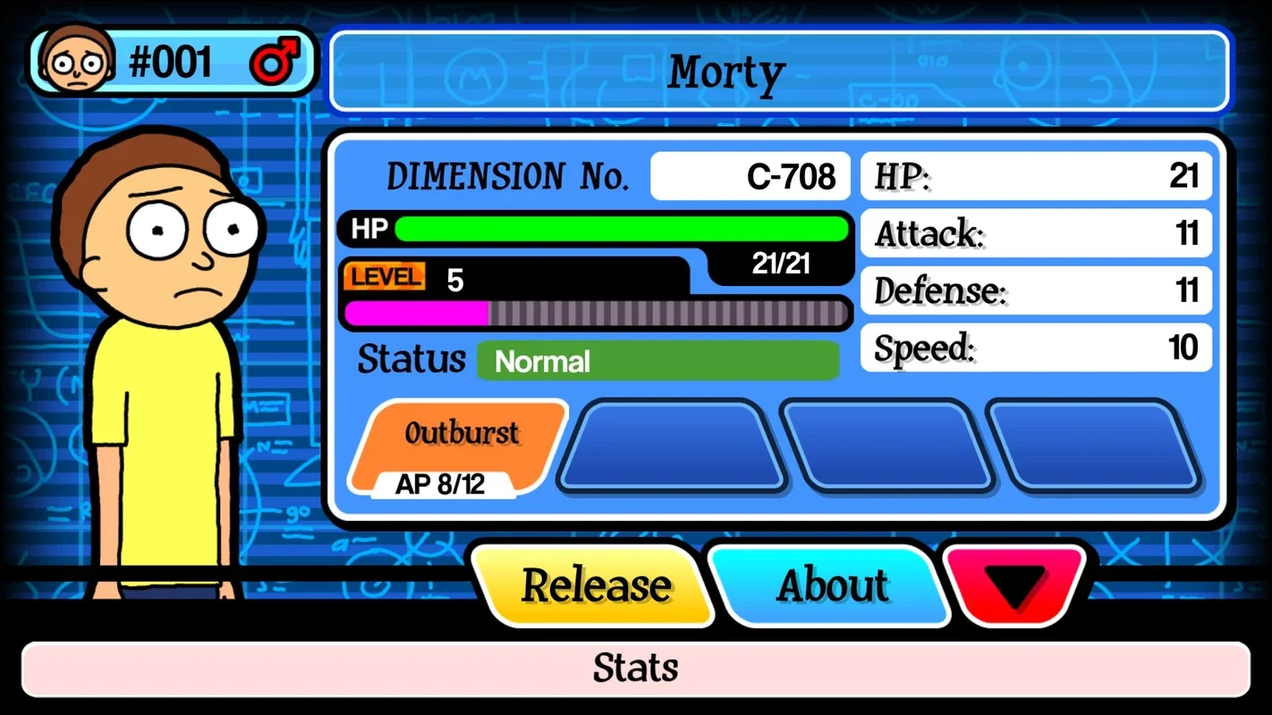 Pocket Mortys for Android - An RPG Adventure