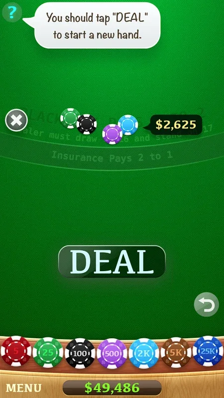 Blackjack for Android - Exciting Card Game