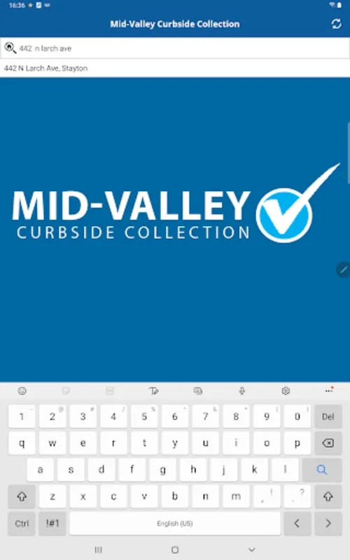 Mid-Valley Curbside Collection for Android - Manage Waste Efficiently