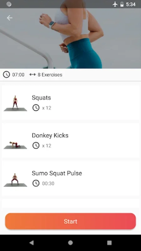 Butt and Abs Workout - Fitness for Android: 7-Minute Routines