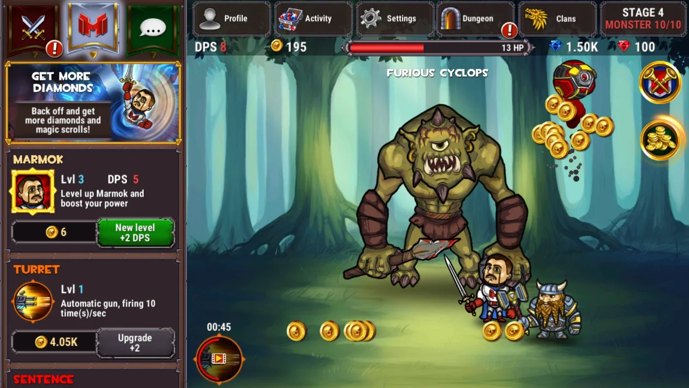 Marmok's Team Monster Crush for Android: Engaging Monster Battles