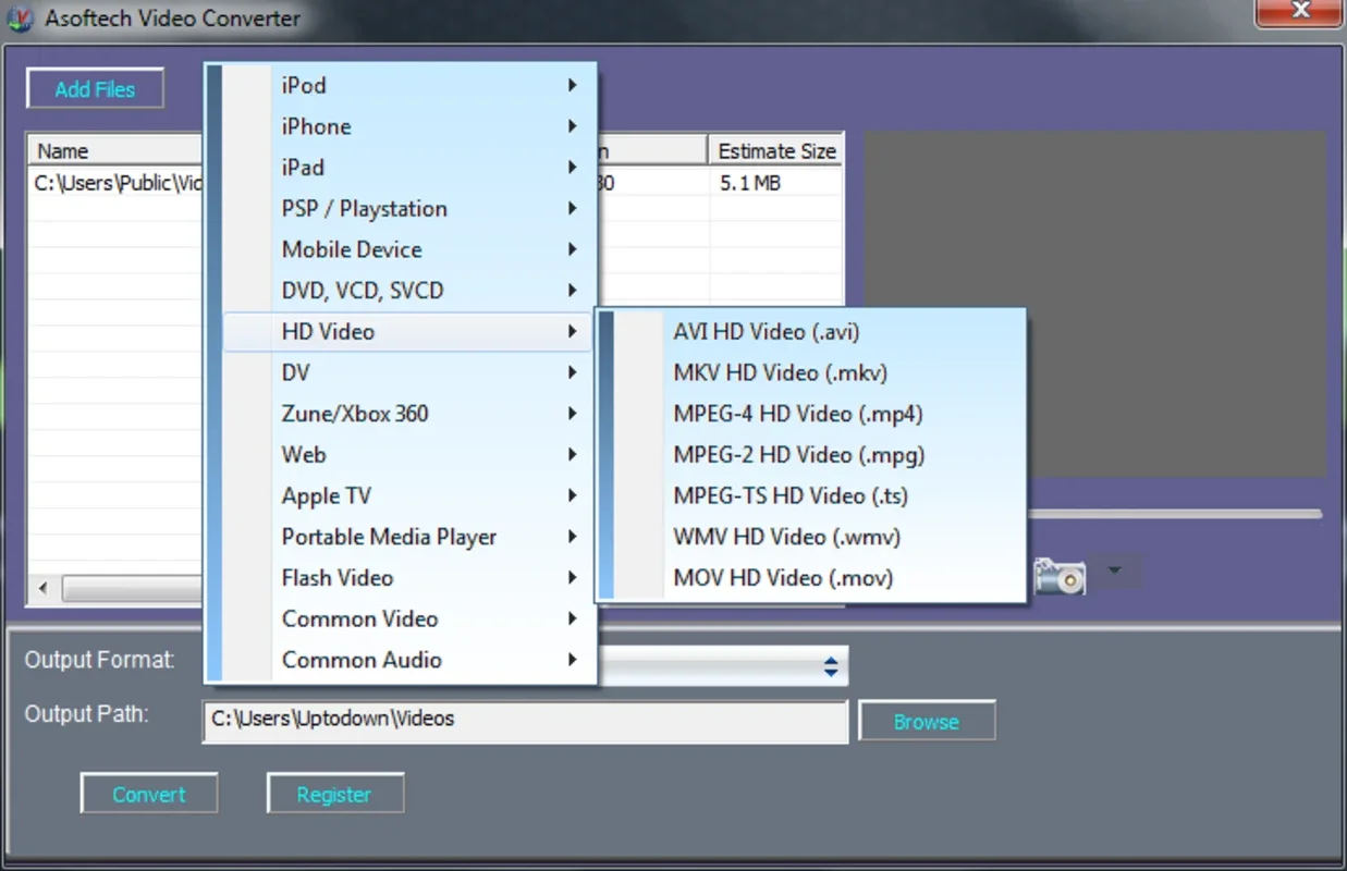 Asoftech Video Converter for Windows - Free Download from AppHuts