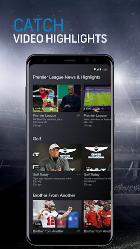 NBC Sports for Android - Stream Live Sports