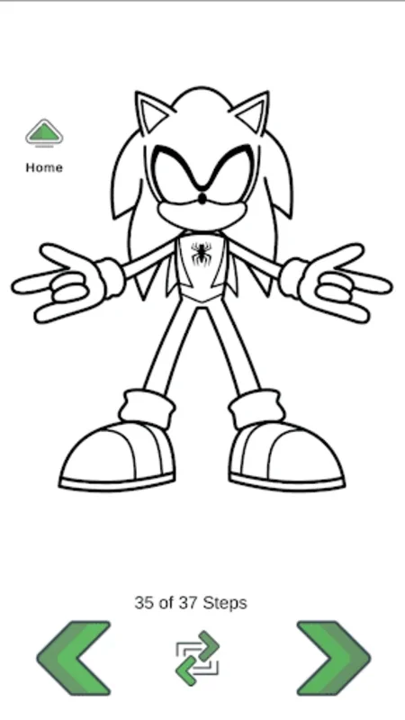 How To Draw sonic hero for Android - Master Sonic Drawings