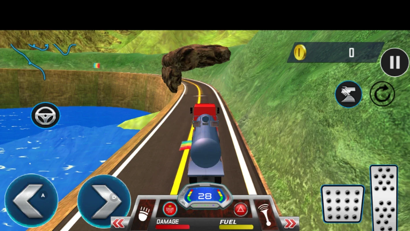 Offroad Oil Tanker Truck Transport Simulation Game for Android: Realistic Driving Experience