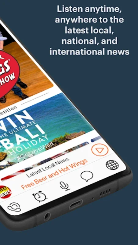 Free Beer and Hot Wings Show for Android - Unbeatable Radio Experience