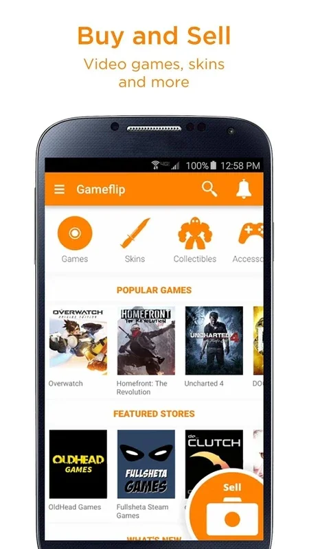 Gameflip for Android - Buy/Sell Games on AppHuts