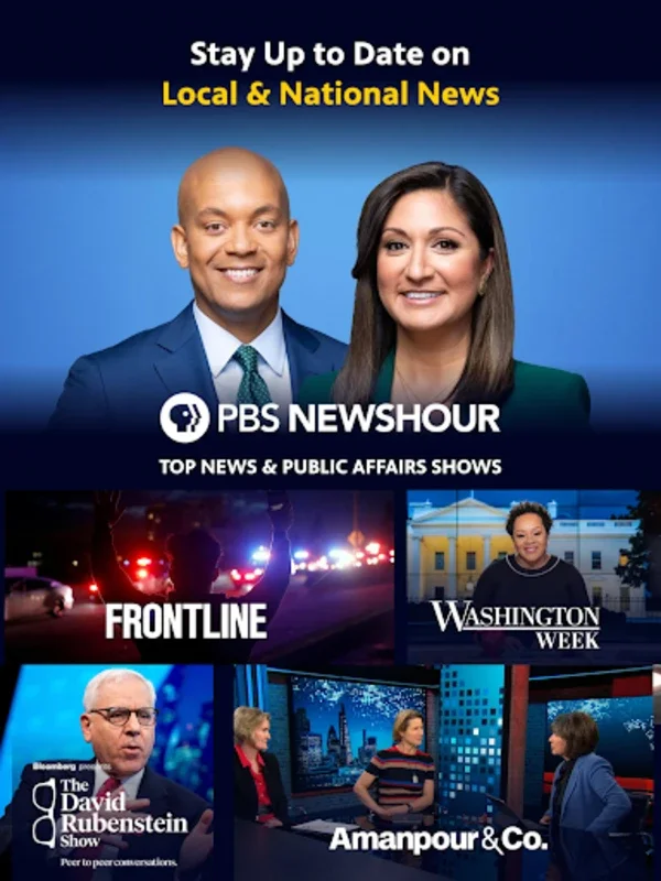 PBS for Android - Stream Live TV & More