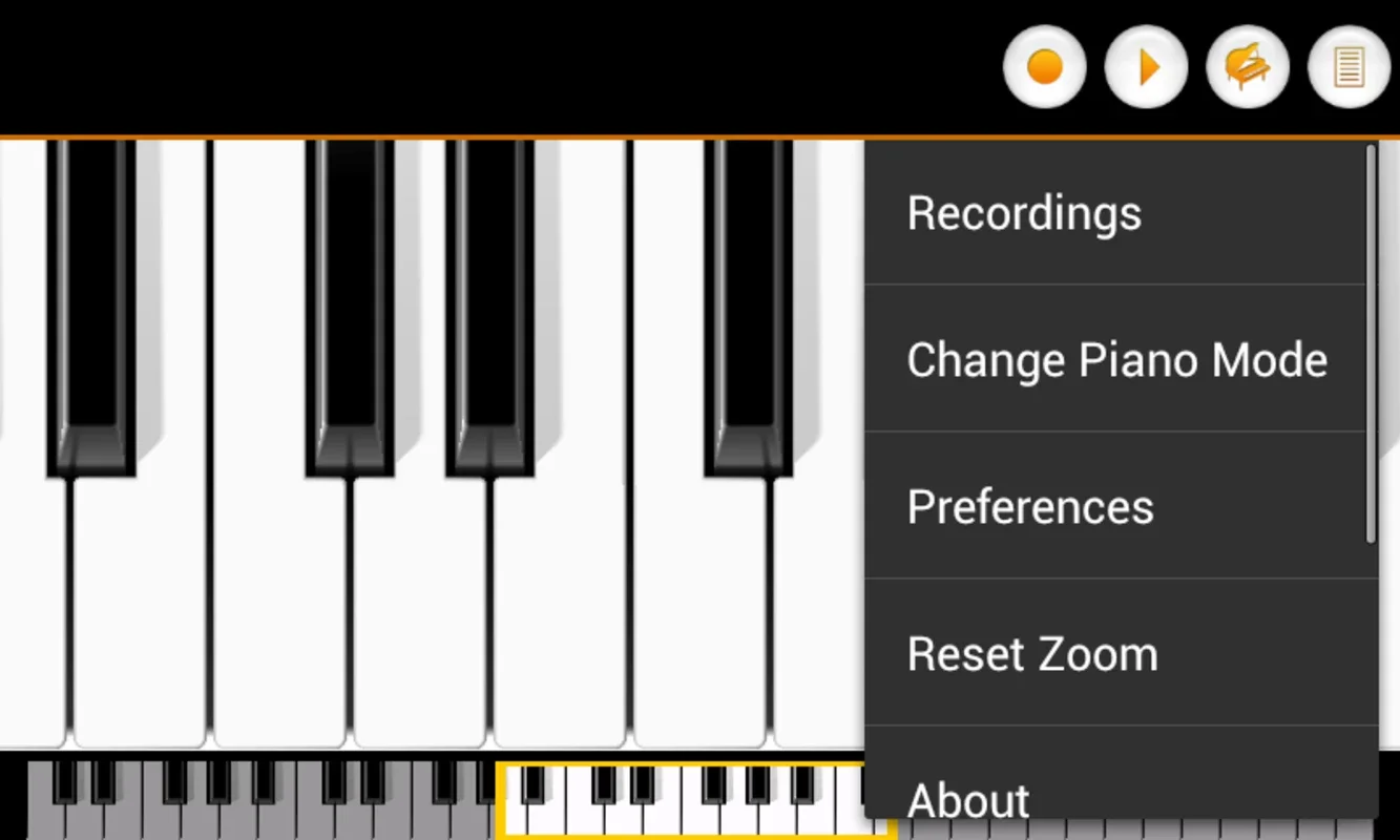 Mini Piano Lite for Android - Play the Piano Anytime, Anywhere