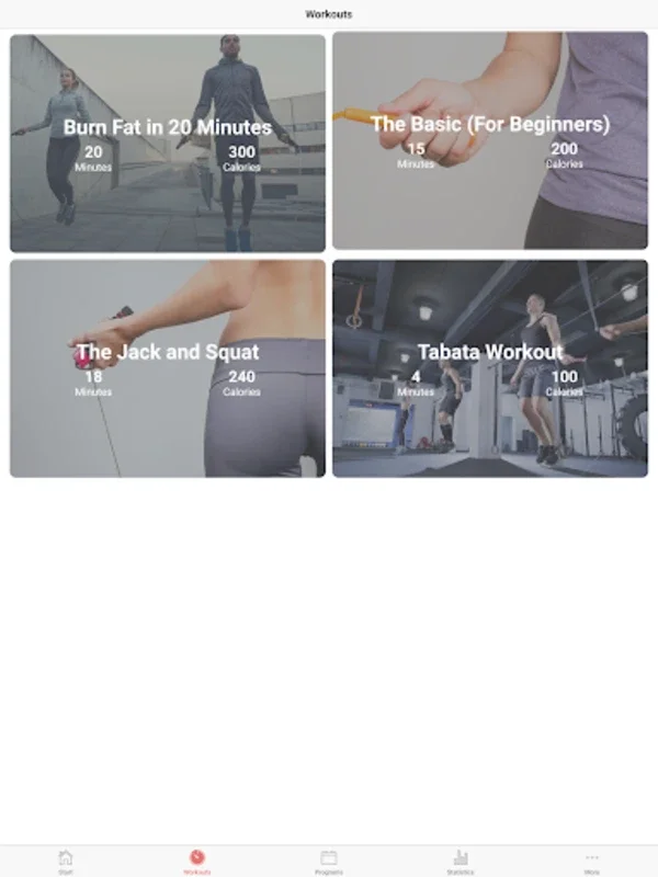 Jump Rope Workout Program for Android - Enhance HIIT