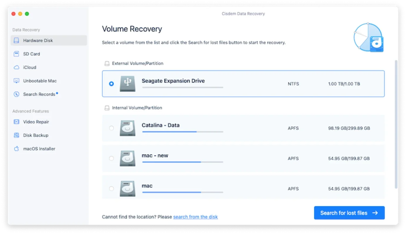 Cisdem Data Recovery for Mac - Recover Deleted Files Easily