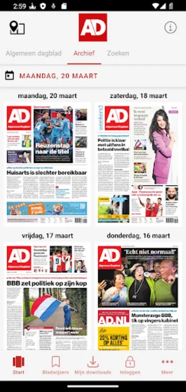 Algemeen Dagblad for Android: Stay Informed