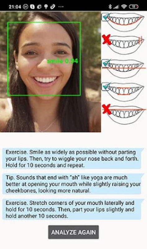 Smile Trainer - improve coach for beautiful smile for Android - Download Now