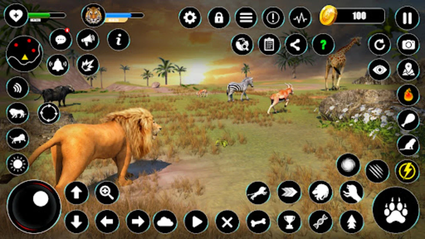 Lion Games Animal Simulator 3D for Android - Immersive Jungle Adventure