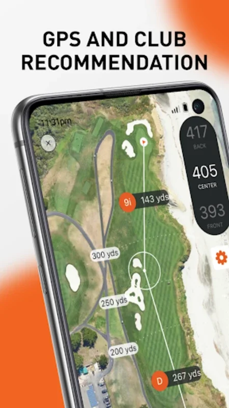 VPAR Golf GPS & Scorecard for Android - No Downloading Needed