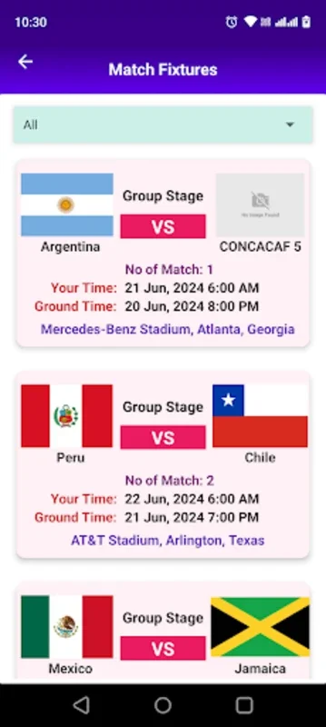 Copa 2024 for Android - Stay Updated with Soccer Tournaments