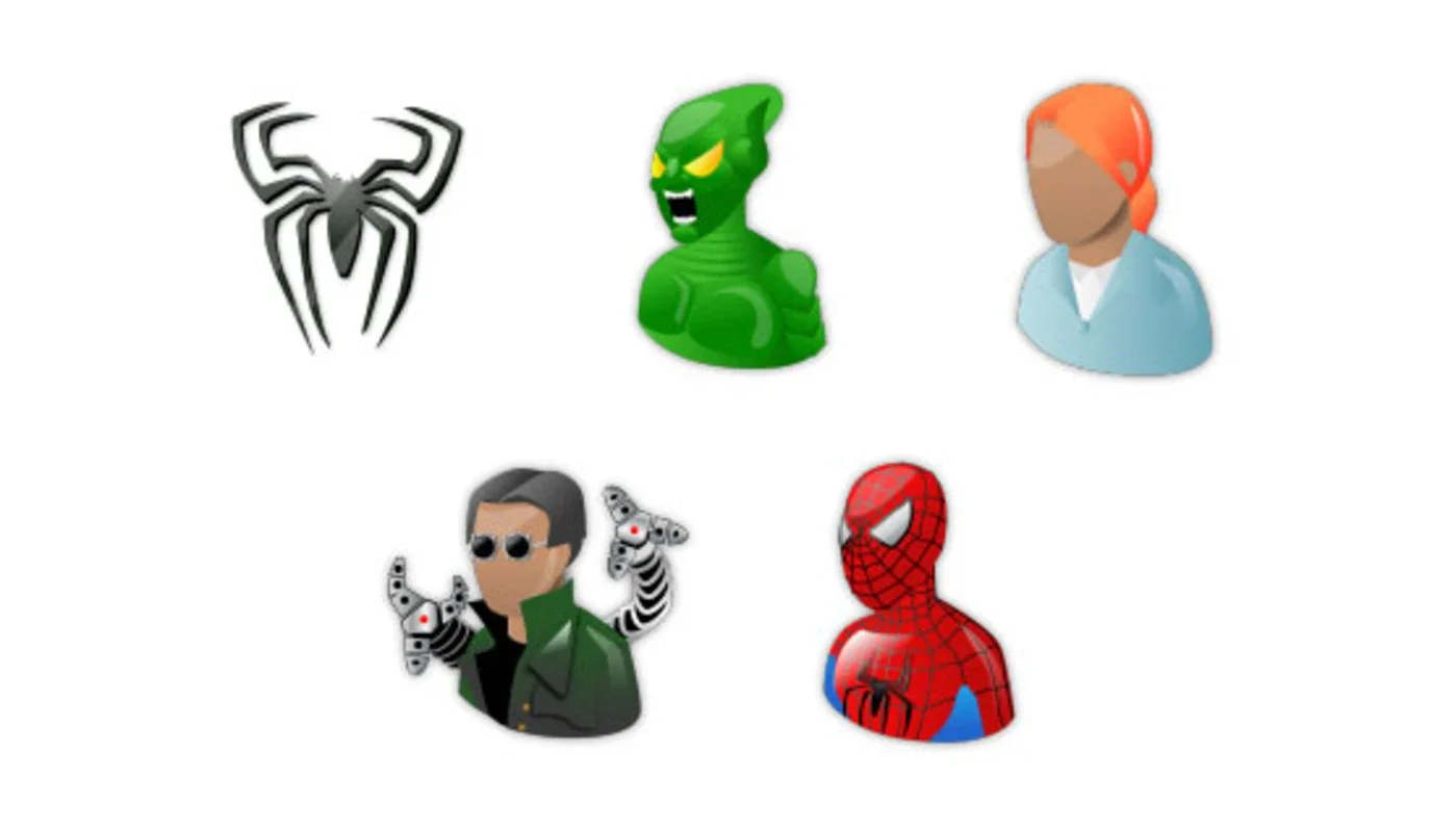 Spiderman Vista Icons for Windows